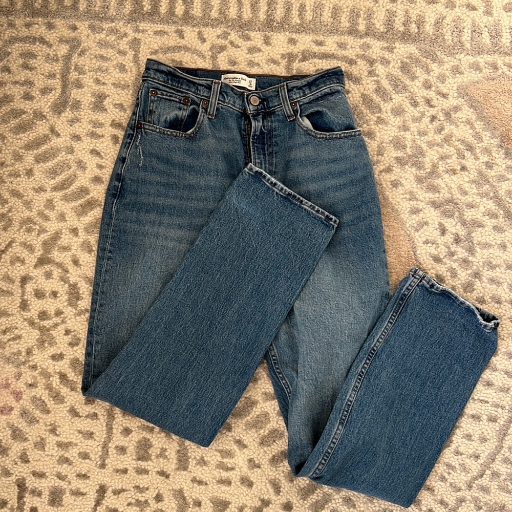 curve love ultra high rise 90s straight leg jeans